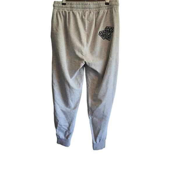 La Belle Roc Rocawear Patch Work Drop Crotch Joggers Size Large - Picture 2 of 3